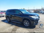 2019 Toyota Highlander Xle Черный vin: 5TDKZRFH7KS349382