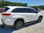 2019 Toyota Highlander Se White vin: 5TDKZRFH7KS565264