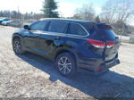 2019 Toyota Highlander Xle Black vin: 5TDKZRFH8KS572725