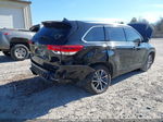 2019 Toyota Highlander Xle Черный vin: 5TDKZRFH8KS572725