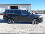 2019 Toyota Highlander Xle Black vin: 5TDKZRFH8KS572725