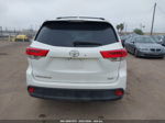 2019 Toyota Highlander Xle White vin: 5TDKZRFH9KS330235