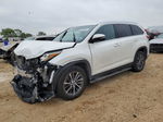 2019 Toyota Highlander Se White vin: 5TDKZRFHXKS339090