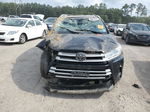 2019 Toyota Highlander Se Black vin: 5TDKZRFHXKS556381