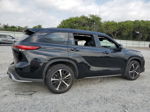 2021 Toyota Highlander Xse Черный vin: 5TDLZRAH2MS083641