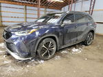 2021 Toyota Highlander Xse Blue vin: 5TDLZRBH7MS099297