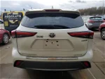 2021 Toyota Highlander Hybrid Limited White vin: 5TDXBRCH9MS015114