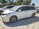 2014 Toyota Sienna Sport White vin: 5TDXK3DC1ES518539