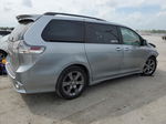 2014 Toyota Sienna Sport Silver vin: 5TDXK3DC4ES518843