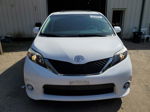 2014 Toyota Sienna Sport White vin: 5TDXK3DC7ES518500