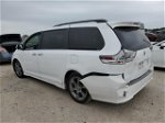 2014 Toyota Sienna Sport White vin: 5TDXK3DCXES410484