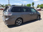 2014 Toyota Sienna Sport Gray vin: 5TDXK3DCXES479868