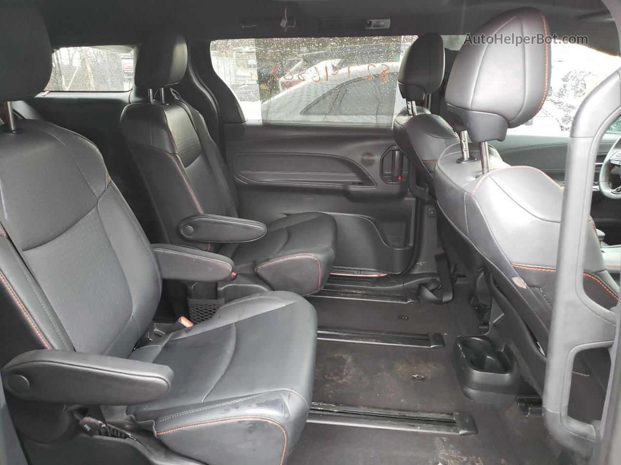 2022 Toyota Sienna Xse Красный vin: 5TDXRKEC0NS080956