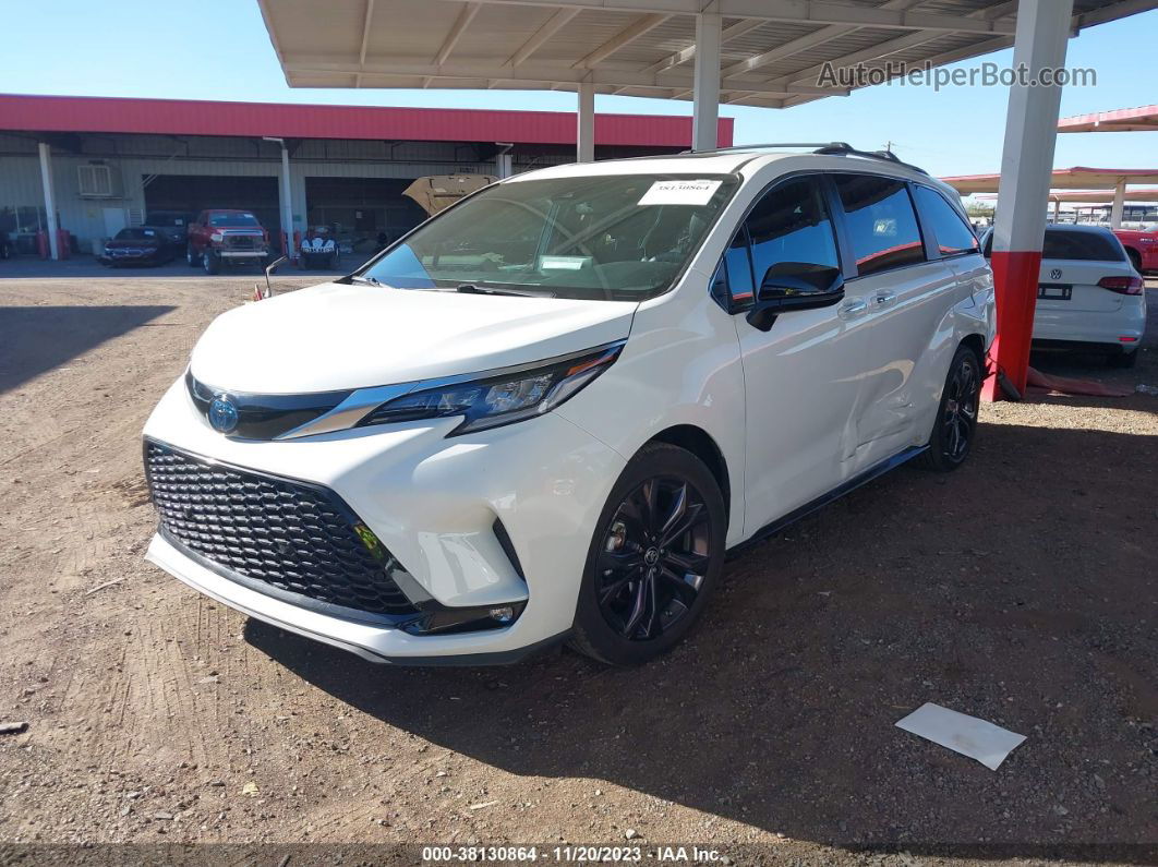 2022 Toyota Sienna Xse Белый vin: 5TDXRKEC0NS111557