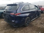 2022 Toyota Sienna Xse Blue vin: 5TDXRKEC1NS131509