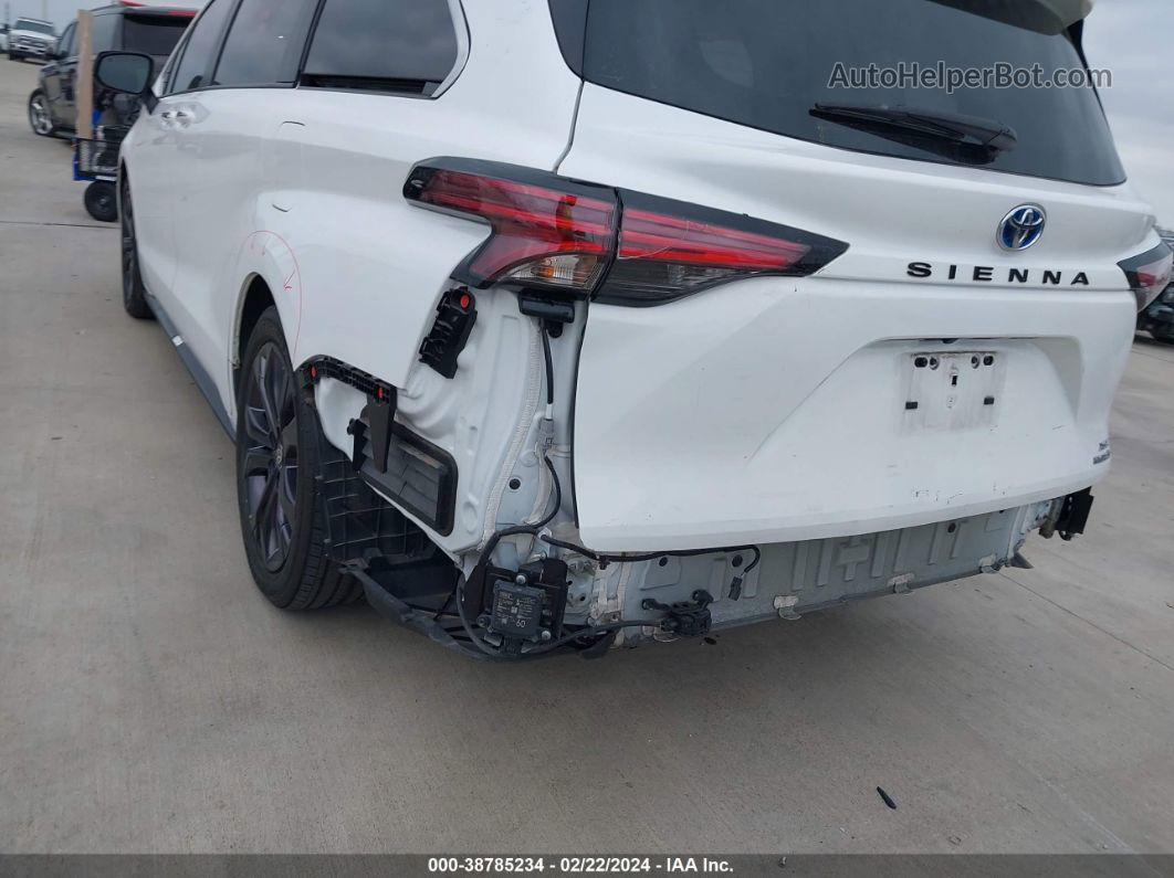 2022 Toyota Sienna Xse Белый vin: 5TDXRKEC2NS116078