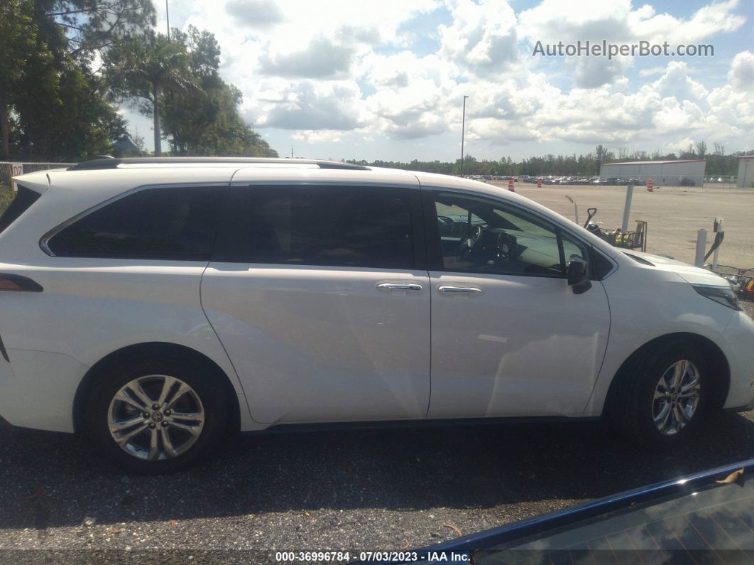 2022 Toyota Sienna Xse White vin: 5TDXSKFC1NS069953