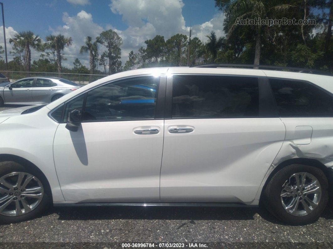 2022 Toyota Sienna Xse White vin: 5TDXSKFC1NS069953