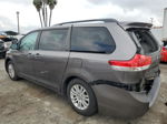 2014 Toyota Sienna Xle Gray vin: 5TDYK3DC0ES415665