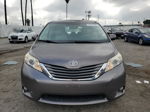 2014 Toyota Sienna Xle Gray vin: 5TDYK3DC0ES415665