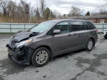 2014 Toyota Sienna Xle Gray vin: 5TDYK3DC0ES436919