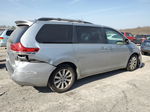 2014 Toyota Sienna Xle Silver vin: 5TDYK3DC0ES521307