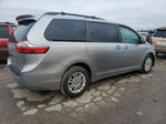 2015 Toyota Sienna Xle Серебряный vin: 5TDYK3DC0FS578835