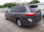 2015 Toyota Sienna Xle Серый vin: 5TDYK3DC1FS592260