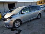 2015 Toyota Sienna Xle Silver vin: 5TDYK3DC1FS625287