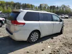 2014 Toyota Sienna Xle Белый vin: 5TDYK3DC2ES417157