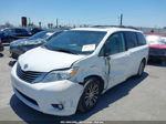 2014 Toyota Sienna Xle V6 8 Passenger White vin: 5TDYK3DC2ES477598