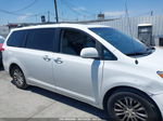 2014 Toyota Sienna Xle V6 8 Passenger White vin: 5TDYK3DC2ES477598