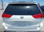 2014 Toyota Sienna Xle V6 8 Passenger White vin: 5TDYK3DC2ES477598