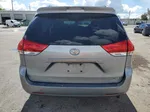 2014 Toyota Sienna Xle Серебряный vin: 5TDYK3DC2ES510731