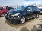 2015 Toyota Sienna Xle Черный vin: 5TDYK3DC2FS661022