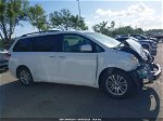 2014 Toyota Sienna Xle V6 8 Passenger White vin: 5TDYK3DC3ES480865