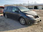 2015 Toyota Sienna Xle Черный vin: 5TDYK3DC3FS687015
