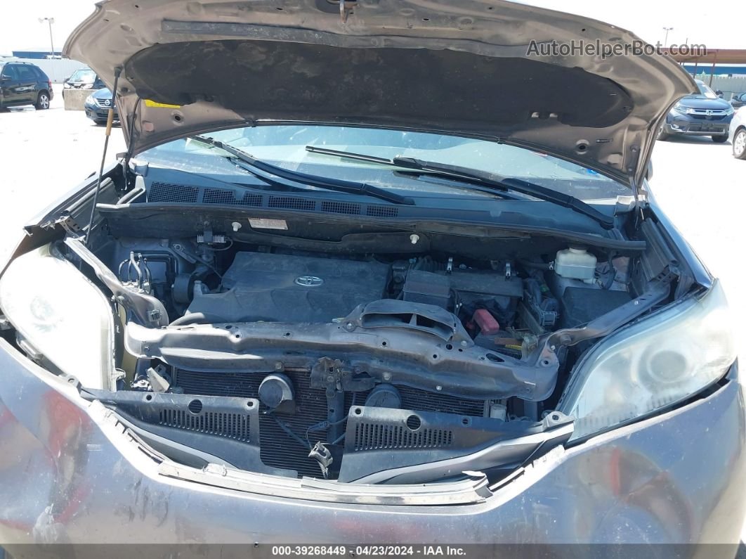 2014 Toyota Sienna Xle V6 8 Passenger Gray vin: 5TDYK3DC4ES419847