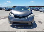 2014 Toyota Sienna Xle V6 8 Passenger Gray vin: 5TDYK3DC4ES419847