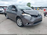 2014 Toyota Sienna Xle V6 8 Passenger Gray vin: 5TDYK3DC4ES419847