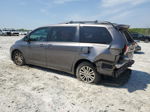 2014 Toyota Sienna Xle Gray vin: 5TDYK3DC4ES446790