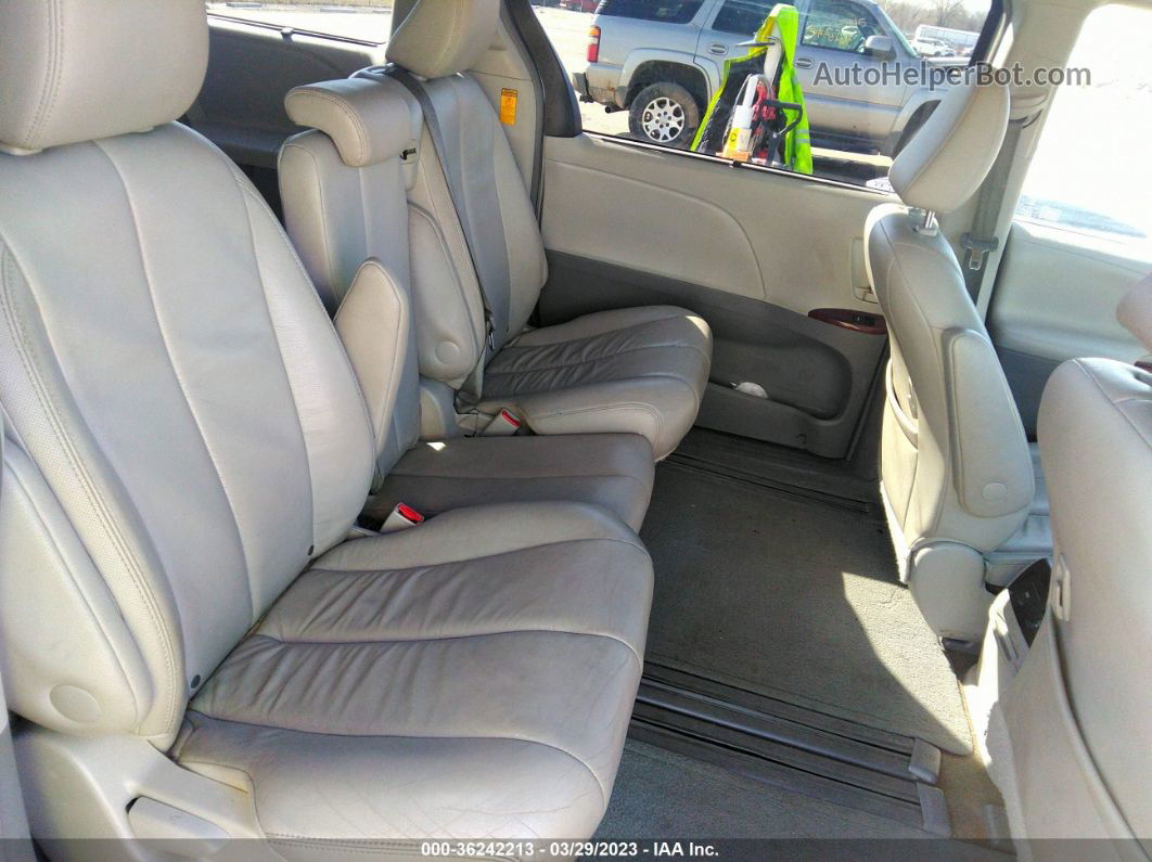 2014 Toyota Sienna Xle V6 8 Passenger Silver vin: 5TDYK3DC4ES504106