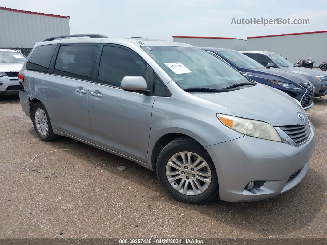 2014 Toyota Sienna Xle V6 7 Passenger Auto Access Seat Silver vin: 5TDYK3DC4ES504736