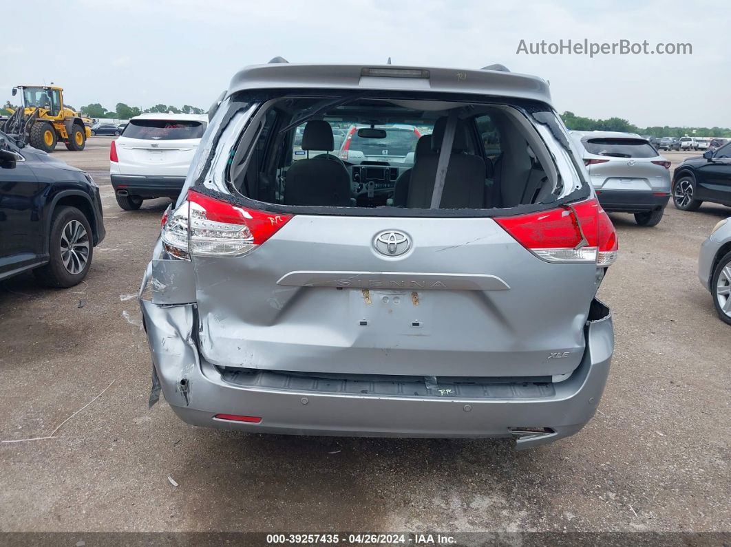 2014 Toyota Sienna Xle V6 7 Passenger Auto Access Seat Silver vin: 5TDYK3DC4ES504736