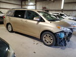 2014 Toyota Sienna Xle Gold vin: 5TDYK3DC6ES434091