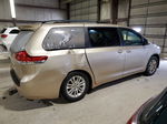 2014 Toyota Sienna Xle Gold vin: 5TDYK3DC6ES434091