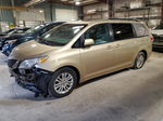 2014 Toyota Sienna Xle Gold vin: 5TDYK3DC6ES434091