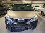 2014 Toyota Sienna Xle Gold vin: 5TDYK3DC6ES434091