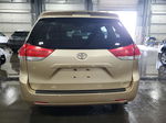 2014 Toyota Sienna Xle Gold vin: 5TDYK3DC6ES434334