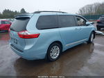 2015 Toyota Sienna Xle 8 Passenger Light Blue vin: 5TDYK3DC6FS549369